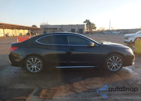 2018 Acura Tlx Tech Pkg из США, поврежденный, VIN 19UUB2F55JA008523